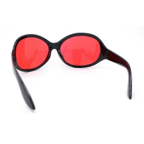 Oversized Exaggerated Retro Modern Shield Raver SUNGLASSES Large Big Black Frame