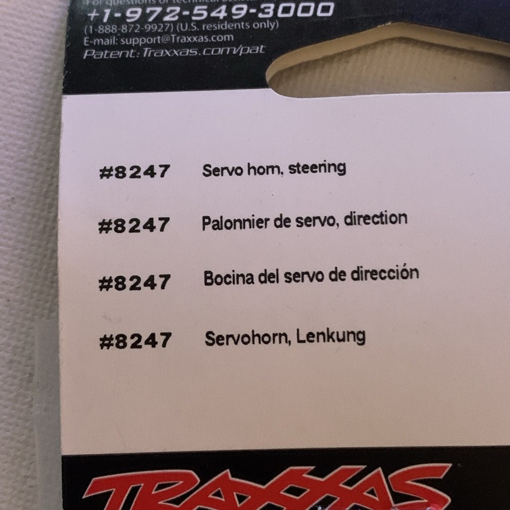 Traxxas Steering Servo Horn 8247 NEW