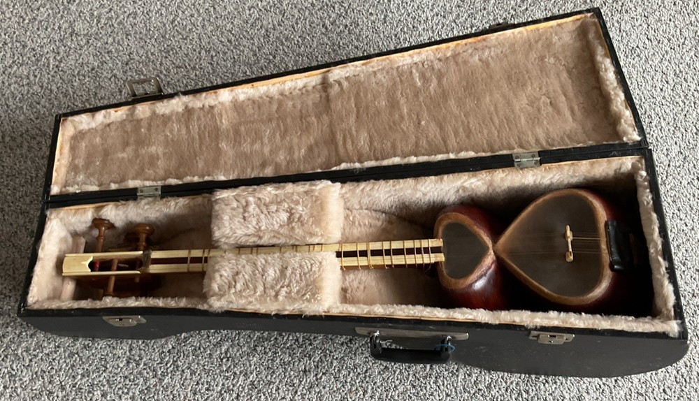 Vintage Persian Tar With Case