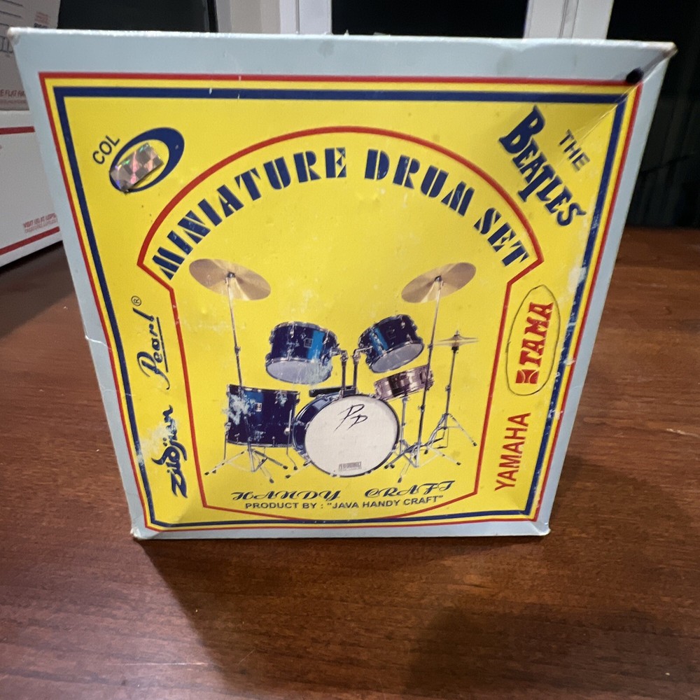 TAMA Miniature Drum set the Beatles edition.