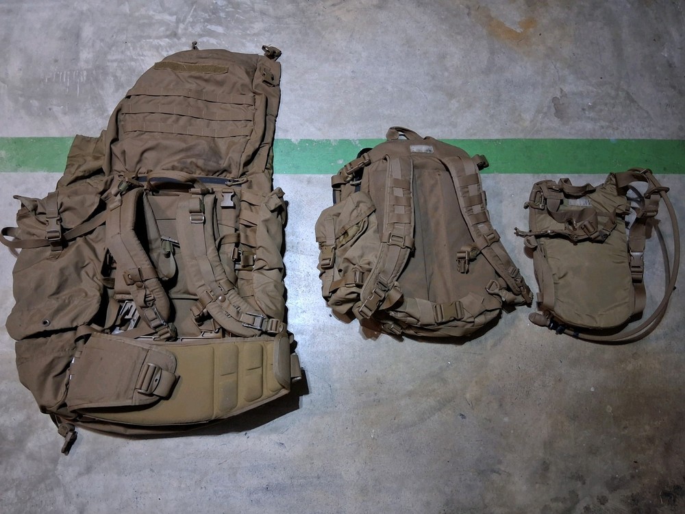 USMC FSBE FILBE, Assault Pack, and Camelbak Complete Set