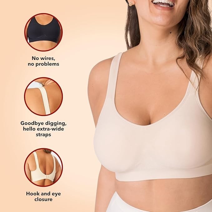NWT Truekind® Daily Comfort Wireless Shaper Bra