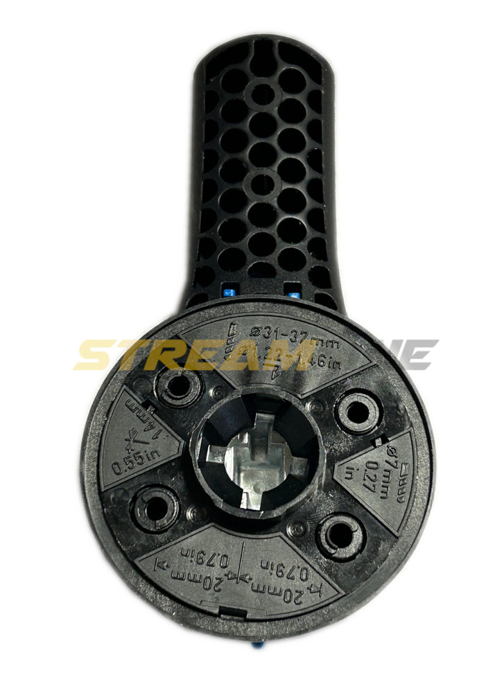Eaton 68C6048G03 Variable Depth Handle, NEMA 4/4X, IP65, Blue/Black, C/FD Series