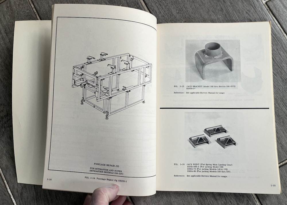 Aviation Cessna Special Tools & Support Equipment Catalog 1979 Original