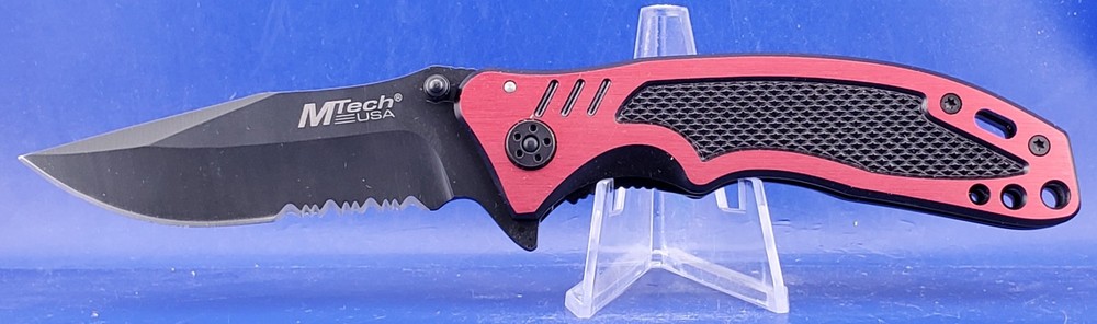 M-TECH 4 1/2" FOLDING KNIFE MT-458RD