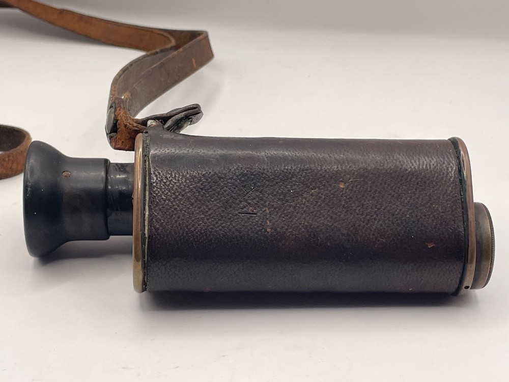 Monocular Goetz Berlin Leather clad WW1 12X