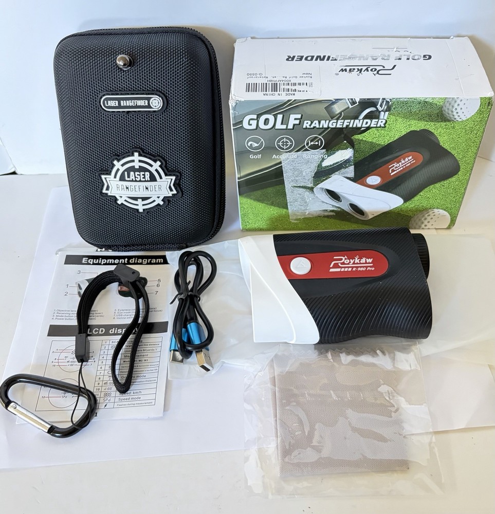 Roykaw rangefinder - Golf rangefinder with slope