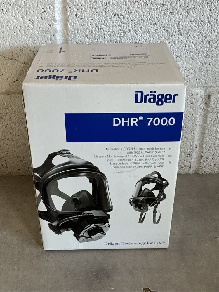 New Sealed - Dräger DHR 7000 with RD 40 + Hydration Device Left(s) – REF R61855