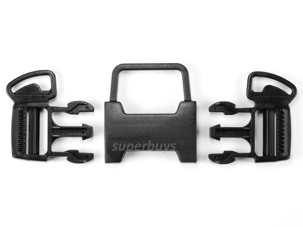 2 3 4 or 5 Point Harness Buckle 25mm Side Quick Release Strap Restraint Five Way