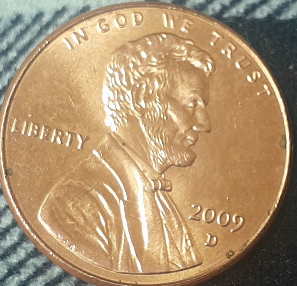2009 D Lincoln Error Cent Bicentennial - Uncirculated