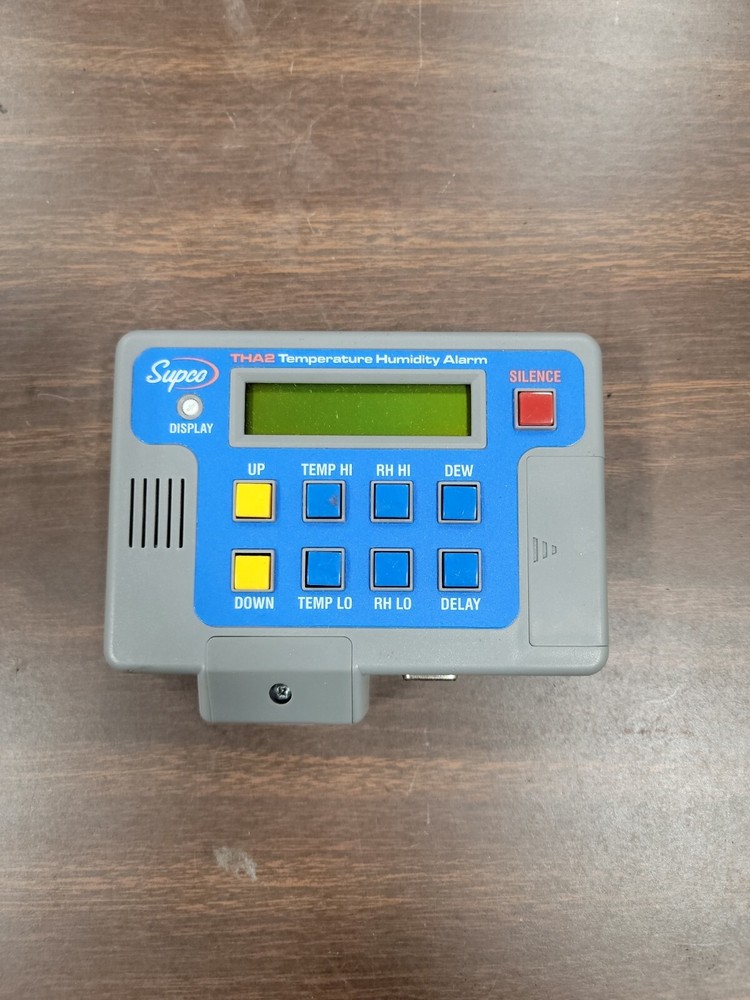 Supco THA2 Temperature Humidity & Dew Point Alarm Logger