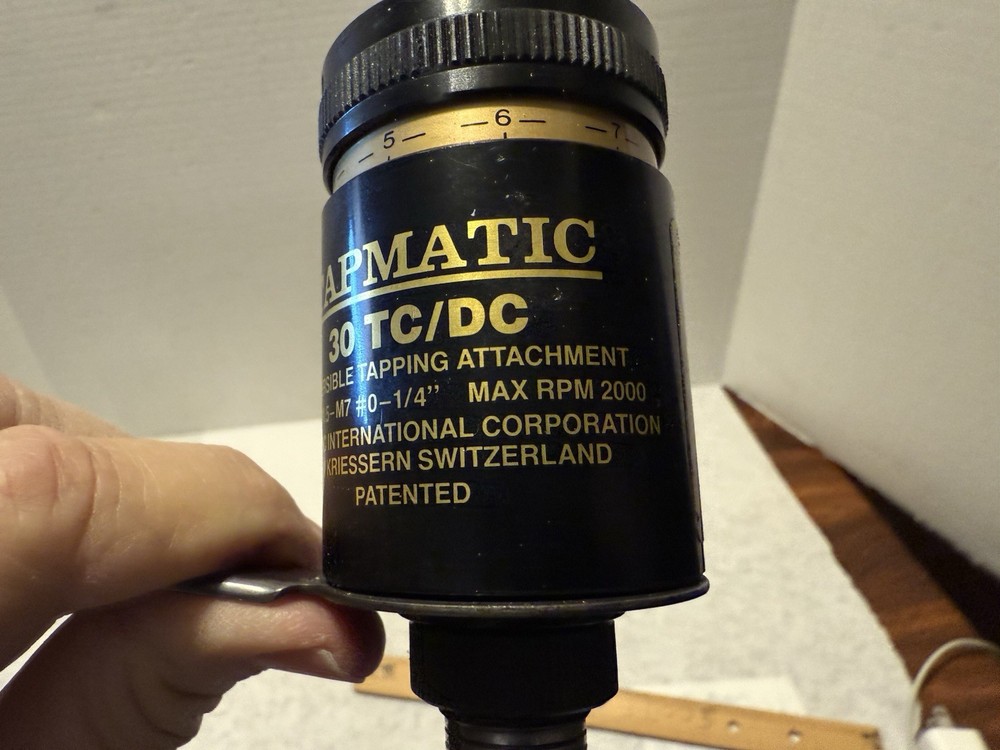 Tapmatic 30 TC/DC Reversible Tapping Attachment No Shank