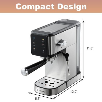 Espresso Machine 20 Bar Dual Boiler Coffee Maker With Touch Control