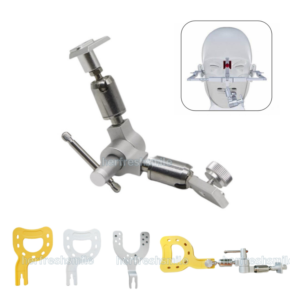 Dental Facebow Fork Universal Transfer Tracing Data Bow Joint UTS 3D Articulator