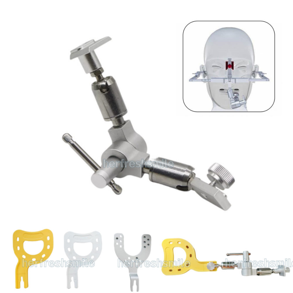 Dental Facebow Fork Universal Transfer Tracing Data Bow Joint UTS 3D Articulator