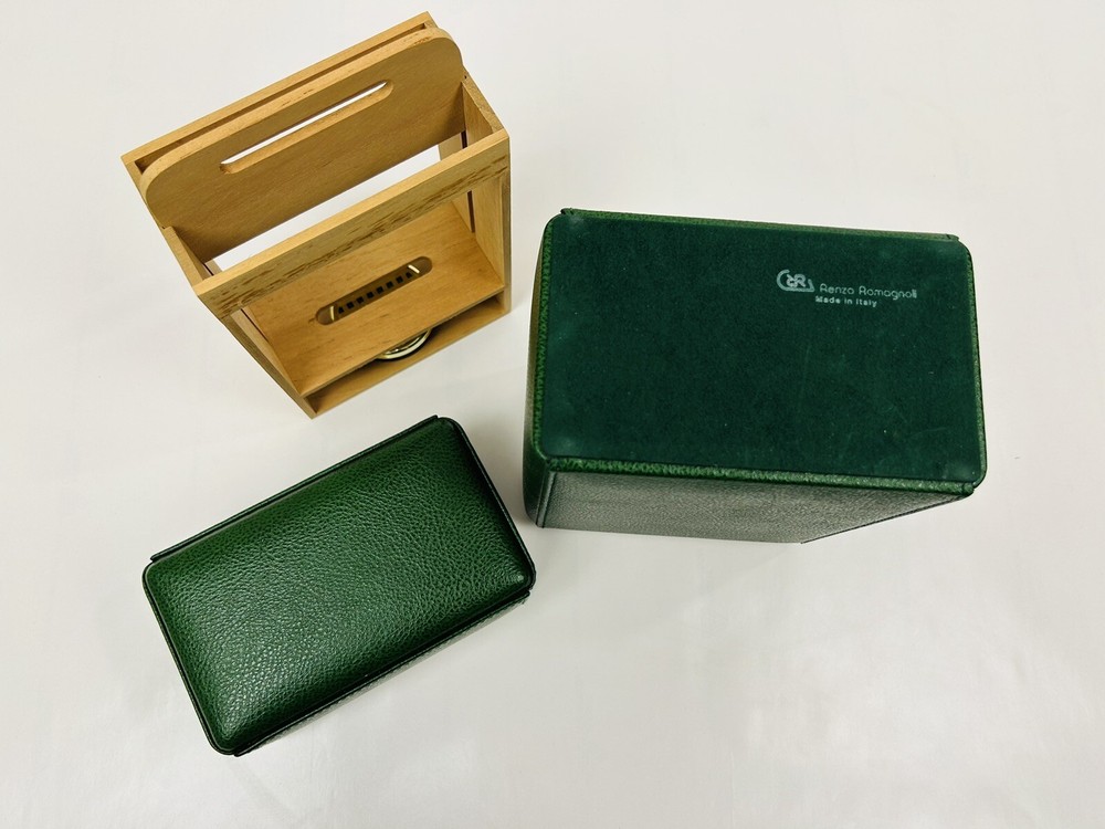 Renzo Romagnoli Luxury Cigars Leather Box.