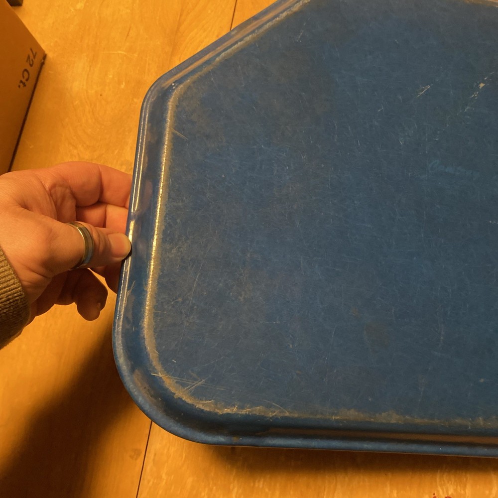 Cambro Camtray Hexagonal Tray, Amazon Blue