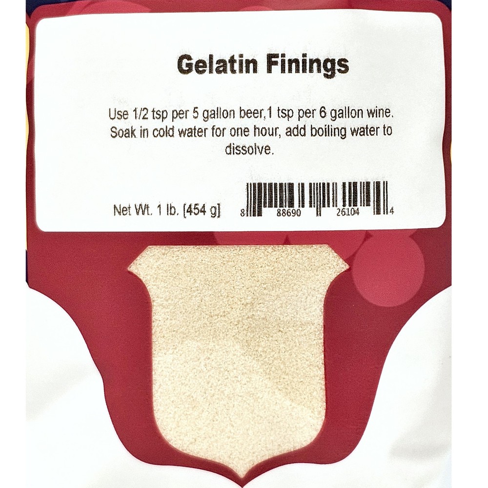 LD Carlson Gelatin Finings - 1 lb