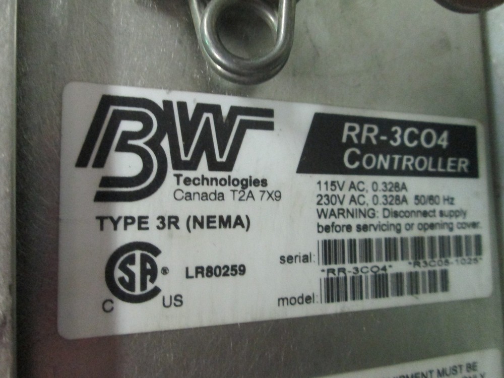 BW Technologies Multi-Channel 4 Channel Gas Detection Controller RR-3C04 (New)