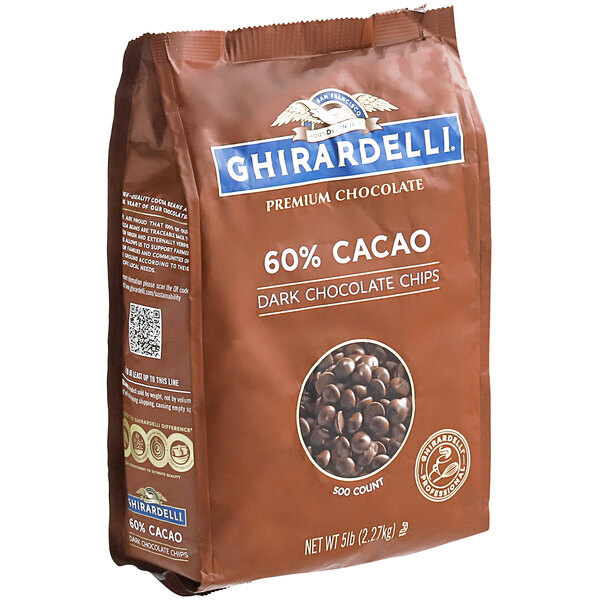 Ghirardelli 5 lb. Baking Chips (select flavor below)