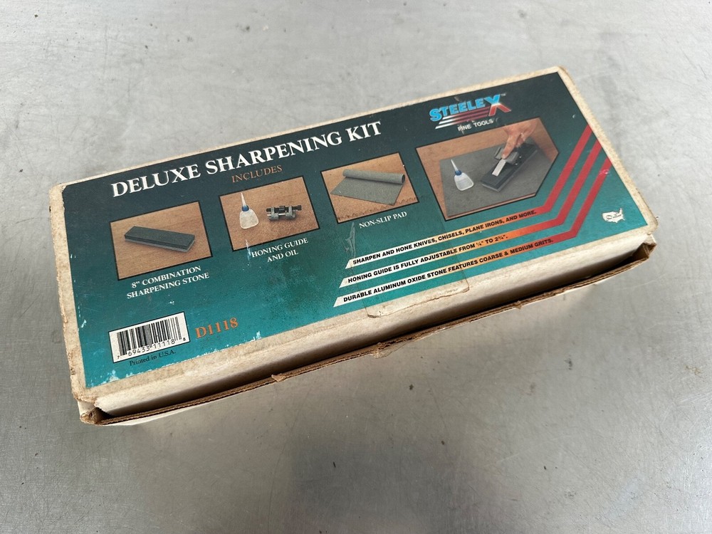 New SteeleX D1118 Knife Sharpening Water Stone    #BB