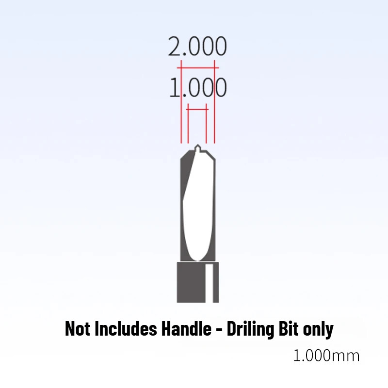 RAYSTUDIO Model Chamfer Centering Flat-blade Drill Bits for Model Drilling Tools
