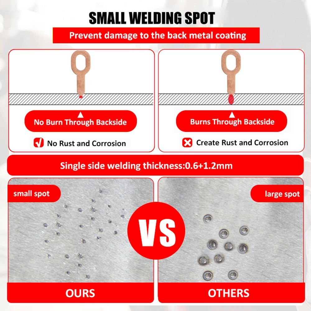 90E 220V 3KW Panel Spot Puller Dent Repair Vehicle Multispot Dent Repair Machine