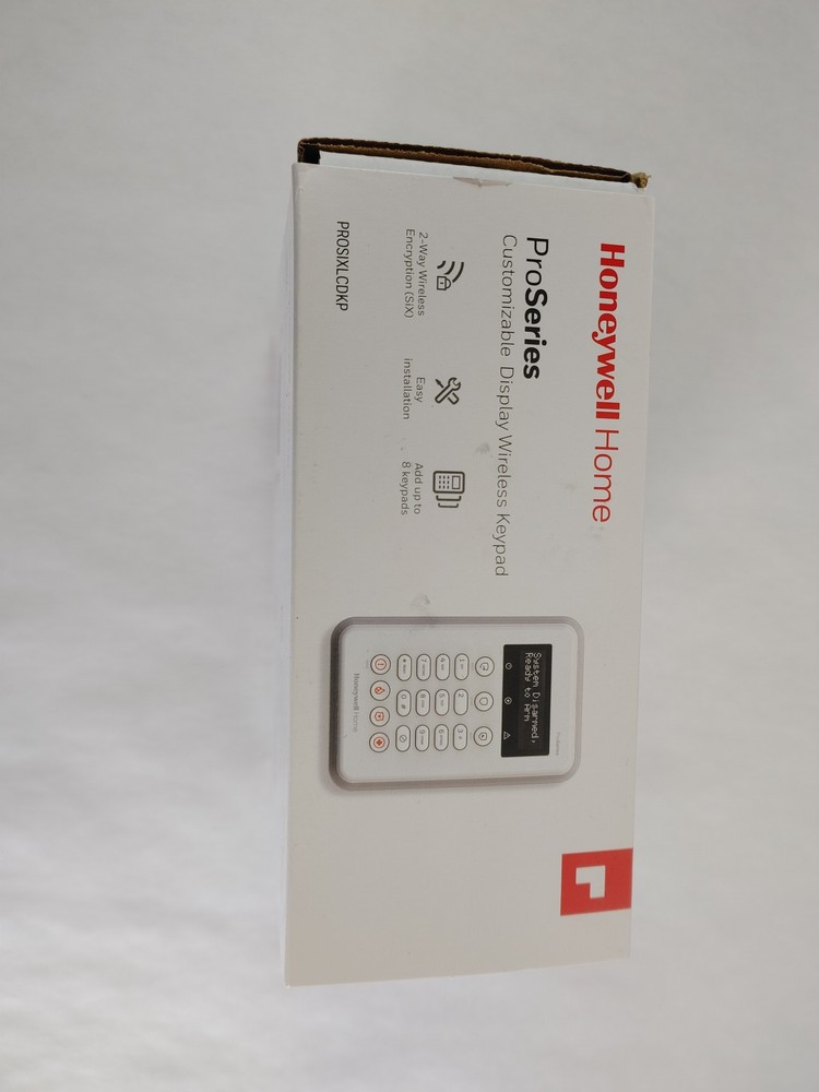 New Honeywell PROSIXLCDKP LCD Display Wireless Keypad
