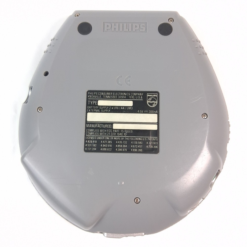 Philips Powersaving 40 ESP3 Personal CD Player 40 Second Skip Protection