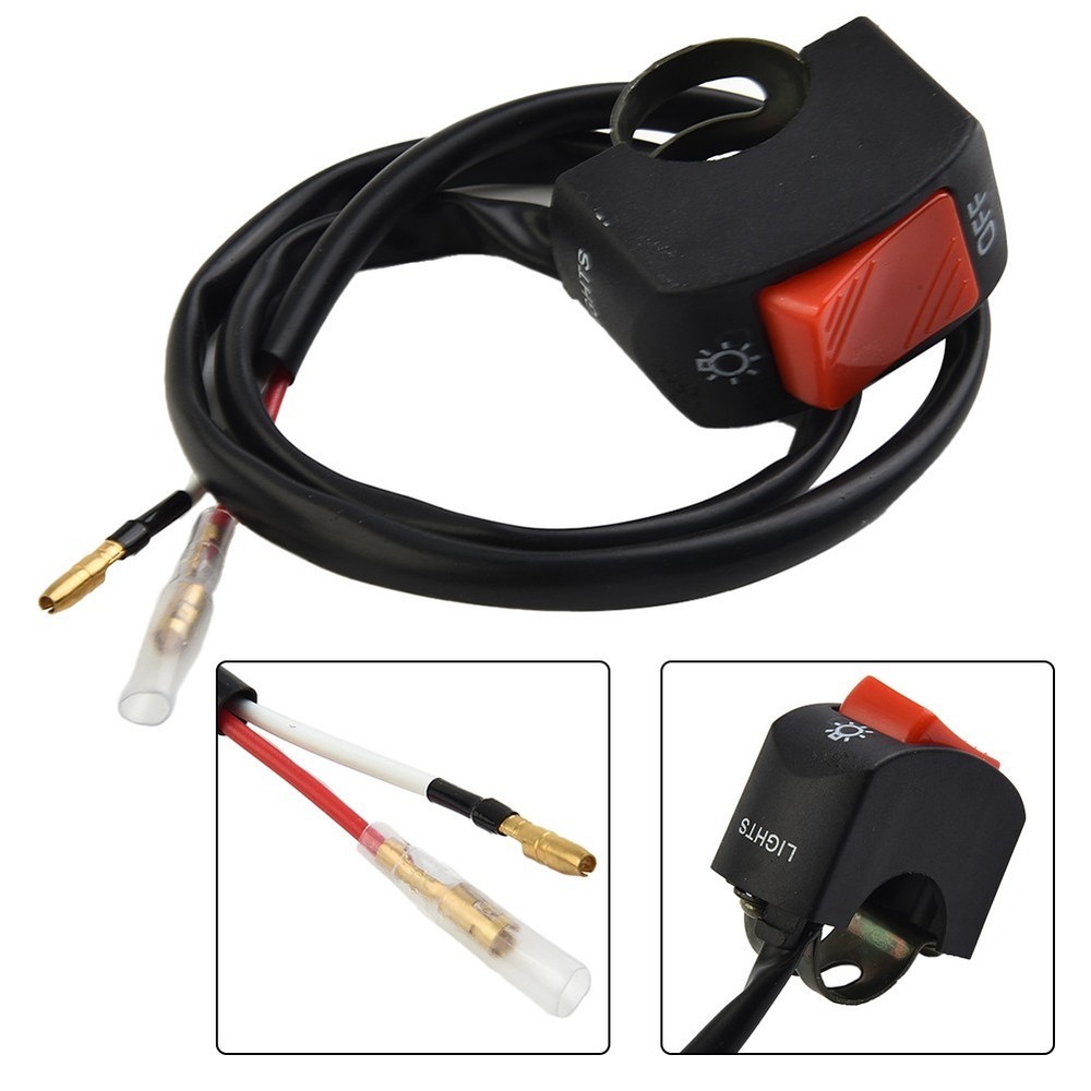 Black motorcycle handlebar switch car accessories handlebar headlight switch