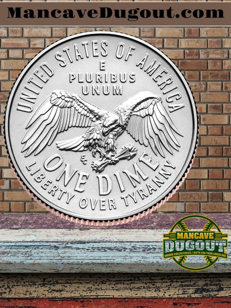 2026 Semiquincentennial Dime Rolls–Emerging Liberty Design–P&D Mint Two Roll Set
