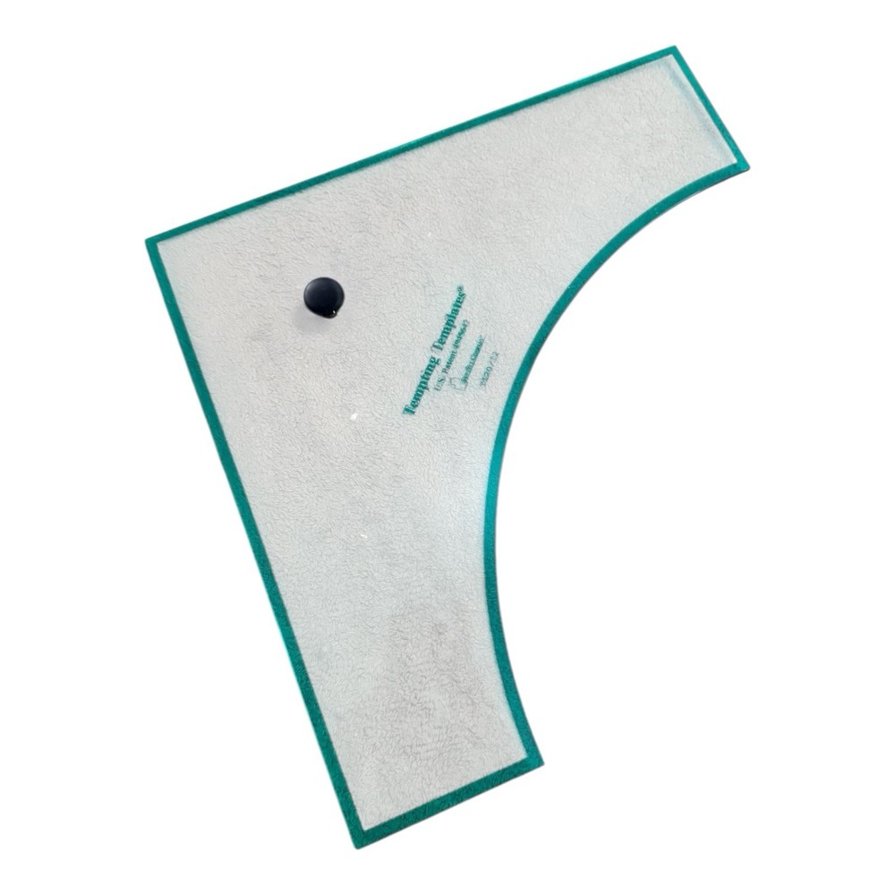 Tempting Templates Dresden Plate & Fan Template 5pc Set Rounded & Pointed