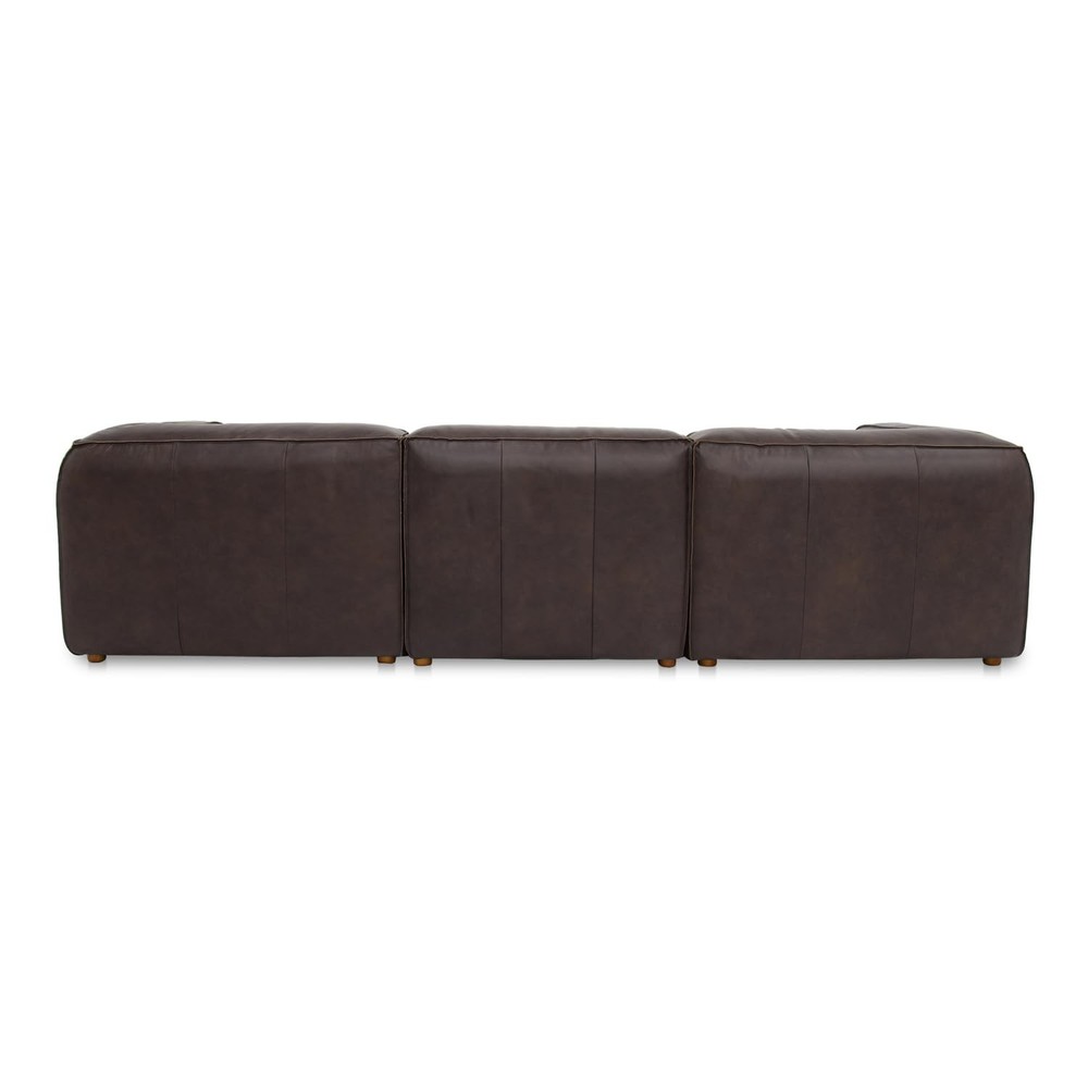 Moe's Home Collection Form Modular Sectional Leather Brown