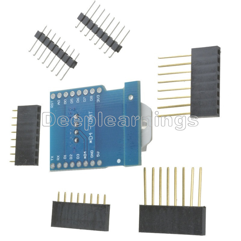 DHT22 AM2302 Temperature and Humidity Sensor Shield Module For D1 Mini Wemos