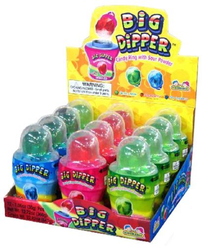 Big Dipper Candy Ring With Sour Powder 1212 Count