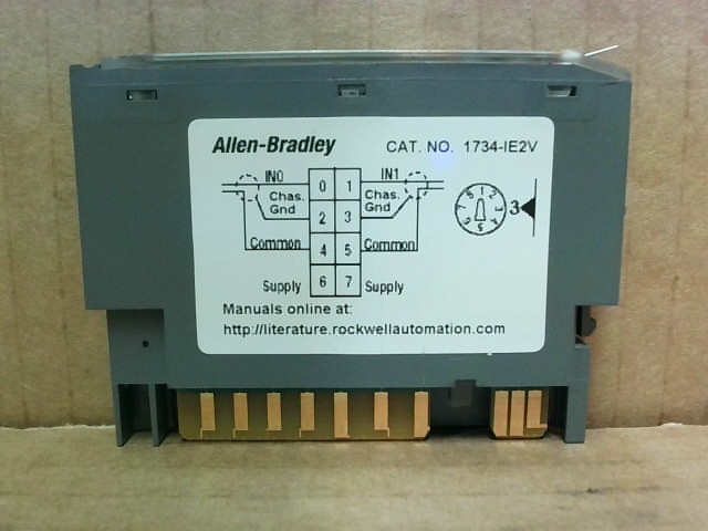 Allen Bradley 1734-IE2V /C POINT I/O Analog Input Module - Used