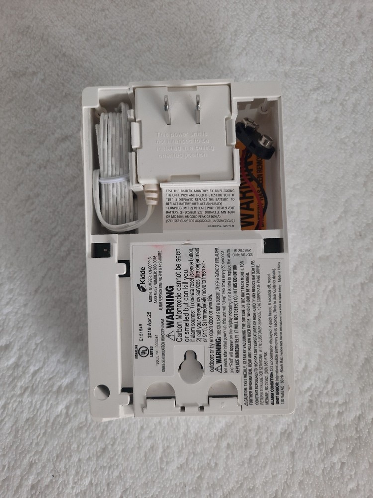 Kidde Carbon Monoxide Alarm with Digital Display