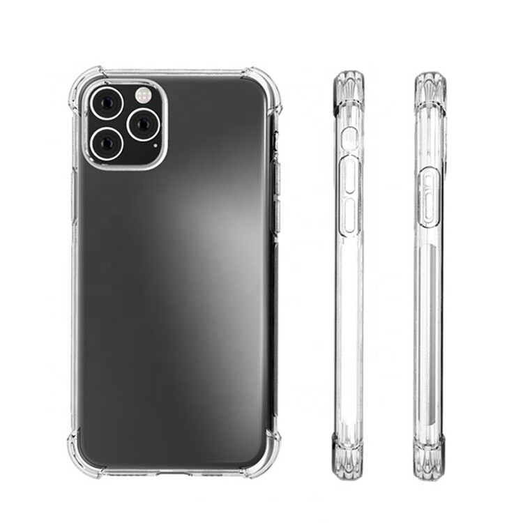 iPhone Clear Shockproof Bumper Phone Case