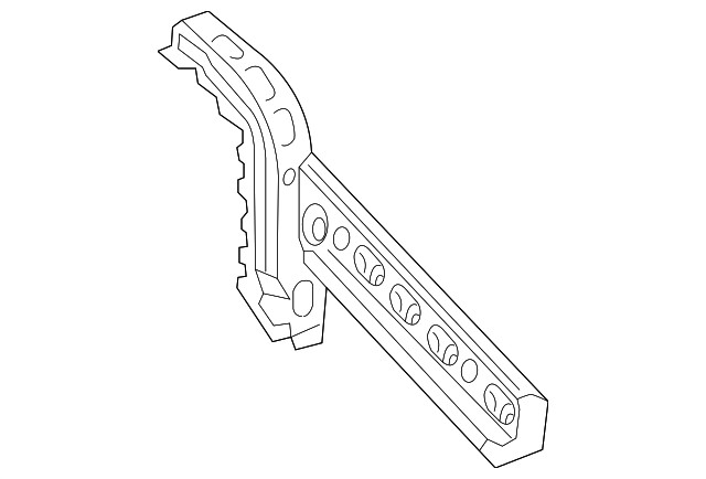 Genuine GM Driver Side Quarter Inner Panel Brace 23150730