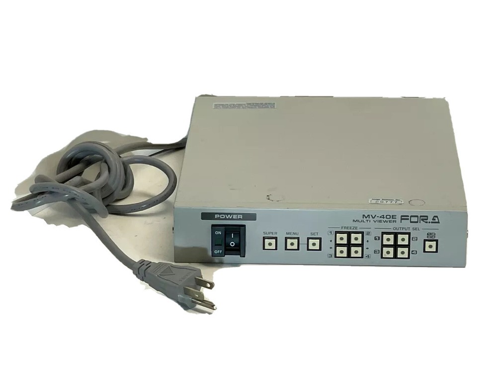 For.A MV-40E 4-Channel Multi-Viewer