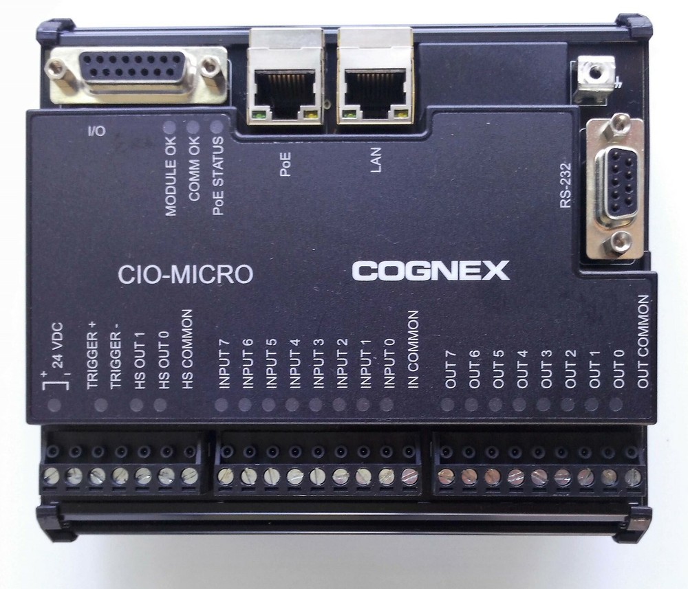 Cognex Vision In-Sight CIO-MICRO Controller 821-0016-2R B