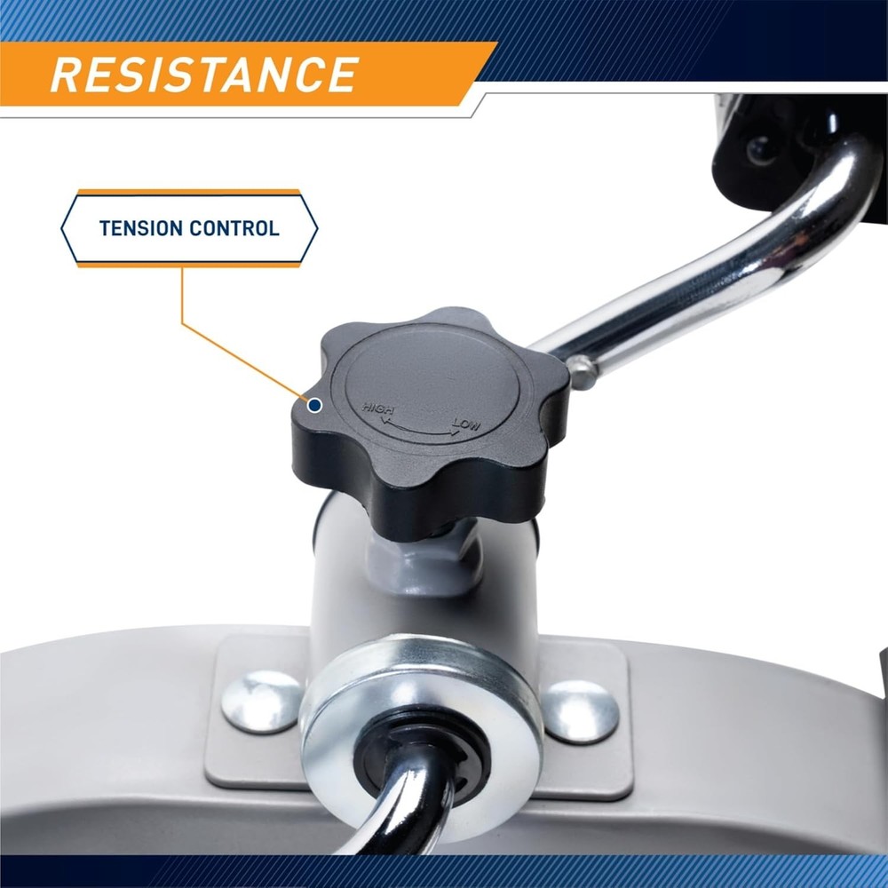 Durable Battery-Powered Mini Cycle with Adjustable Resistance for Home Workouts