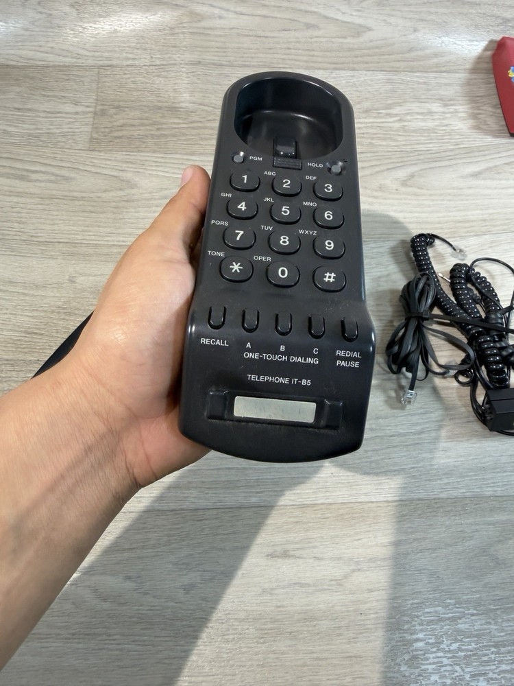 Sony (Vintage) IT-B5 Forest Green Push Button Phone