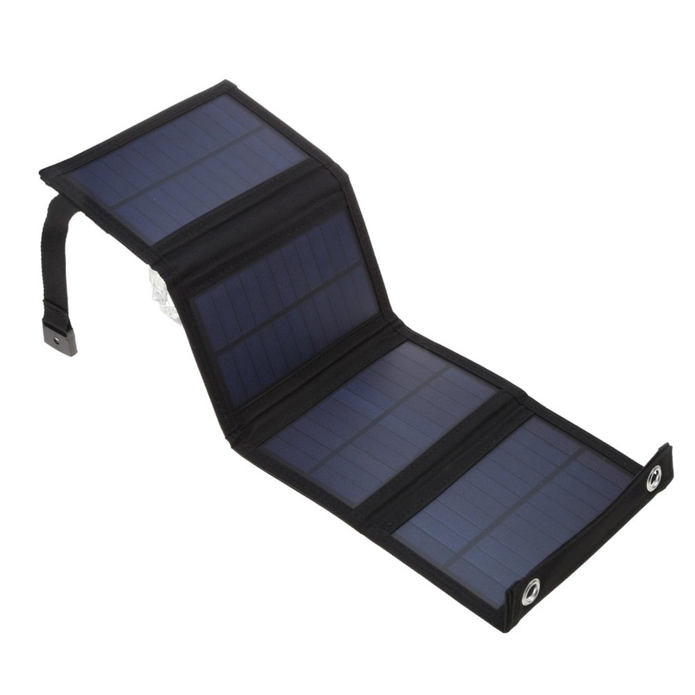 100W Foldable Solar Panel - 5V USB, Waterproof, Portable, Small
