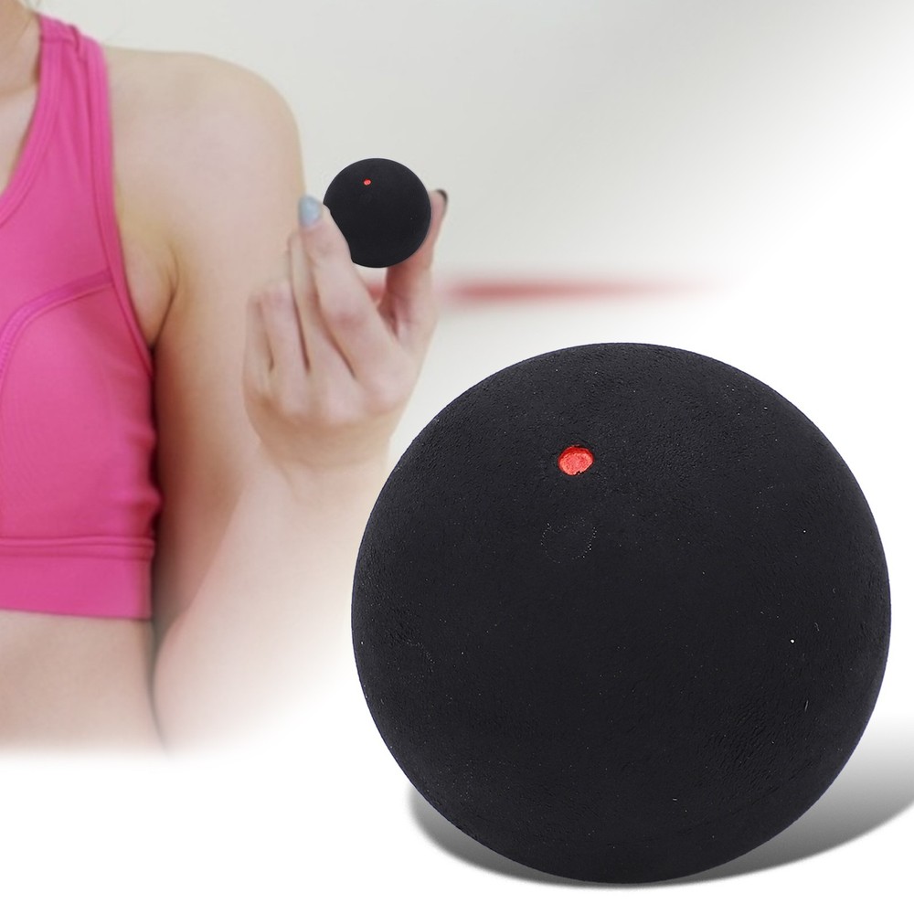 5 X 37mm Single Dot Squash Balls For Beginner Training
