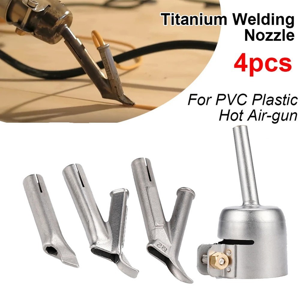 Premium Triangle Speed Welding Nozzle Set (4pcs) for Efficient Welding