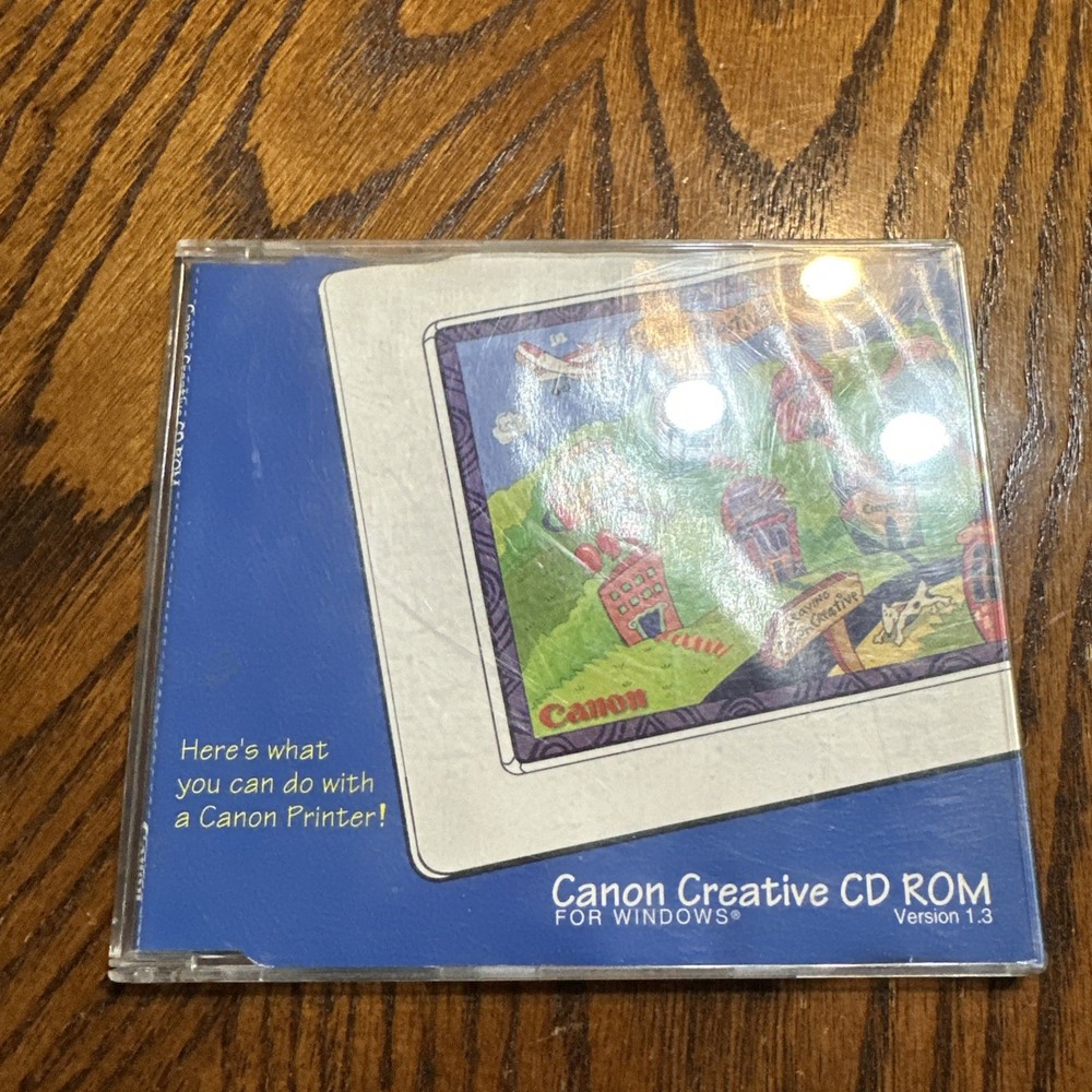 Canon Creative CD Rom For Windows Version 1.3