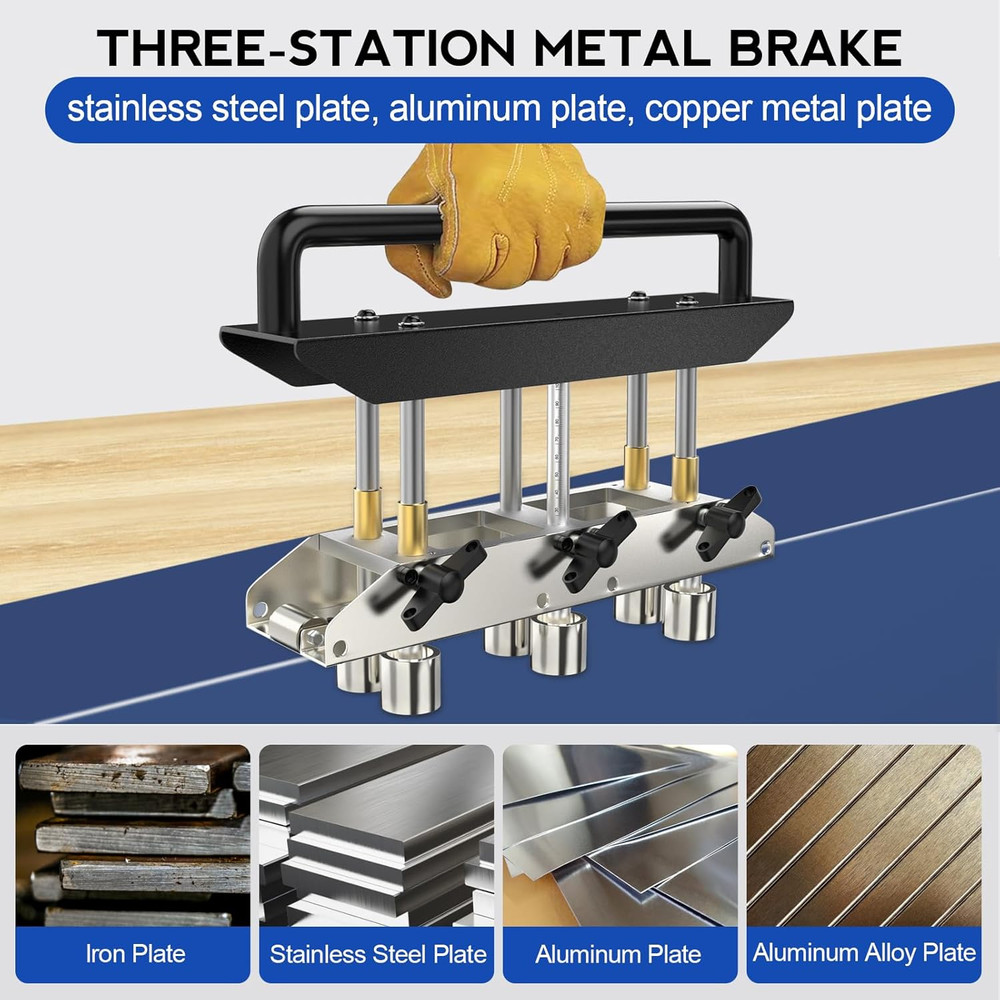 Durable Adjustable Rebar Bender with 0-90° Bending Angle