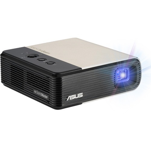 Asus ZenBeam E2 DLP Projector - 16:9 - Ceiling Mountable - Black, Gold