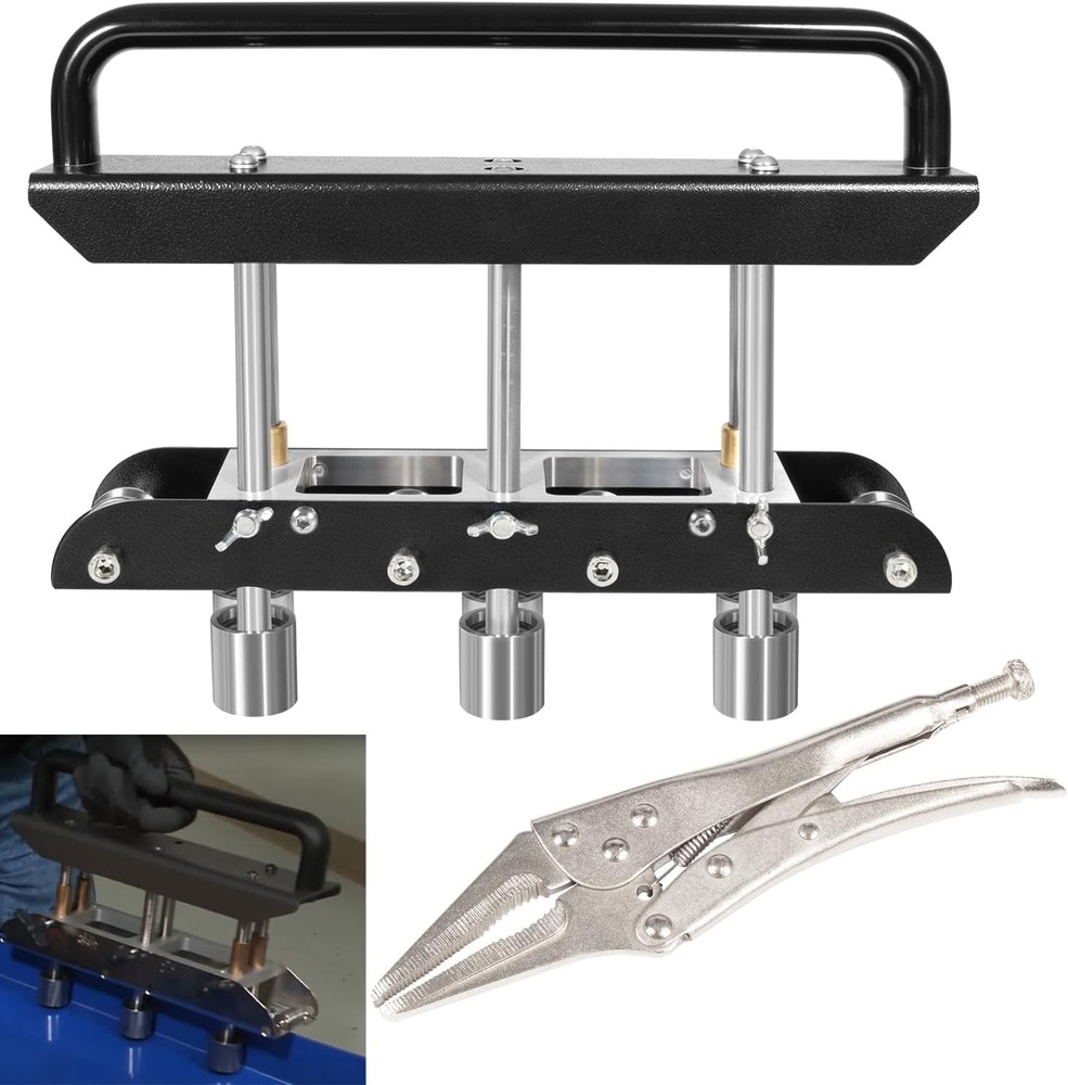 ER3 Three-Station Edge Roller Bender 0-90° Bending Angle for Making 5/8"-4" Bend